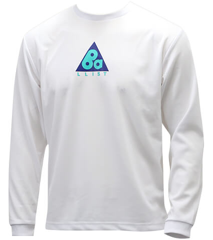 Ballist Triangle L/S　白/青