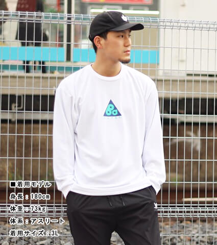 Ballist Triangle L/S　白/青