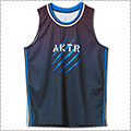 AKTR Gradation Dinosaur Tank　ダイナソー/紺