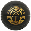 SPALDING Hardwood Basketball　ウィザーズ/黒/7号球