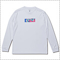 AKTR Multicolor Box Logo Sports L/S　白