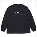 AKTR Multicolor Logo L/S　黒