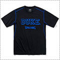 SPALDING DUKE Lightfit Tee　黒/ロイヤルブルー