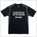 SPALDING DUKE Lightfit Tee　黒/白