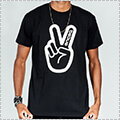 Deuce Peace Tee　黒