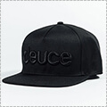 Deuce Snapback Hat　黒/黒