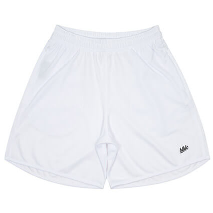 Ballaholic Basic Zip Shorts　白/黒