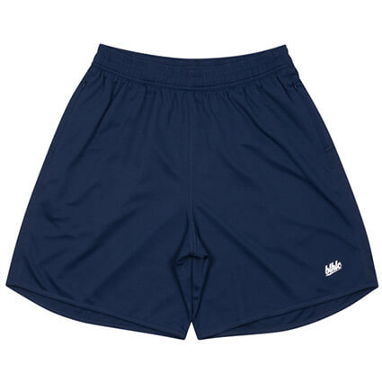 Ballaholic Basic Zip Shorts　紺/白