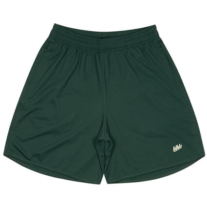 Ballaholic Basic Zip Shorts　ダークグリーン/アイボリー