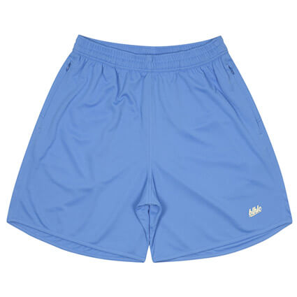 Ballaholic Basic Zip Shorts　アジュールブルー/アイボリー