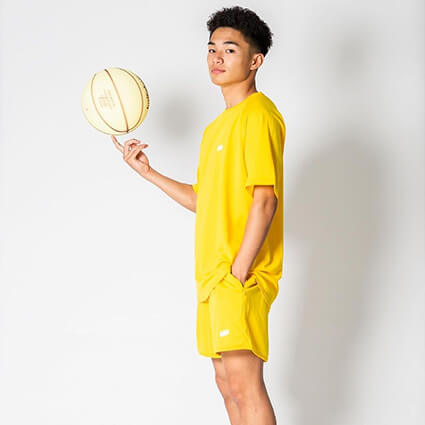 Ballaholic blhlc COOL Tee　イエロー/白