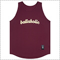 Ballaholic LOGO TankTop　クリムゾン/アイボリー