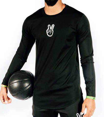 Deuce Athletic Long Sleeve　黒