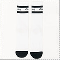 Deuce 2 Stripes Crew Socks　白