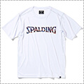 SPALDING Night Stage Logo Lightfit Tee　白