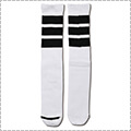 AKTR Monster Socks　白/黒