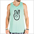 Deuce Peace Outline Tank Top　ミント