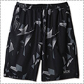 AKTR B.Ball Polygon Camo Shorts　黒