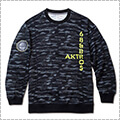 AKTR x 68&BROTHERS City Camo Crewneck Sweatshirt　黒