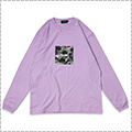 Arch Spray Camo Box Logo L/S　ライトパープル