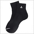 LEGIT Short Socks　黒/白