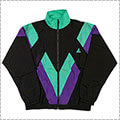 LEGIT Retro Jacket　黒/ターコイズ