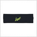 LEGIT Hair Band　黒/イエロー