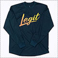 LEGIT Brush Up L/S　紺