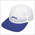 Ballaholic Logo Nylon 6-Panel Cap　白/リフレックスブルー