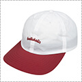 Ballaholic Logo Nylon 6-Panel Cap　白/トゥルーレッド