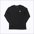 [キッズサイズ]LEGIT Hidden Waffle L/S　黒