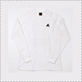 [キッズサイズ]LEGIT Hidden Waffle L/S　白