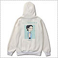 AKTR x HASHIZUME YUYA eyewater Sweat Hoodie　白
