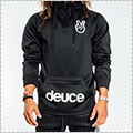 Deuce Athletic Zip Hoodie　黒