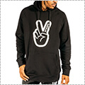 Deuce Peace Pullover Hoodie　黒