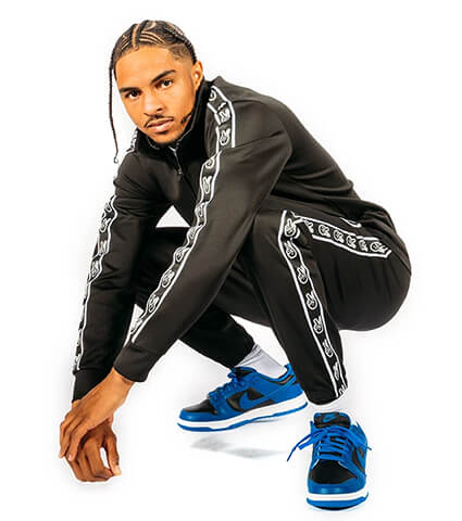 Deuce Taper Track Jacket　黒