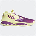 adidas DAME 8　イエローティント/グローリーパープル/シグナルグリーン