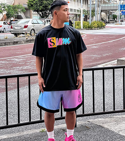 SLAM South Beach Tee　黒