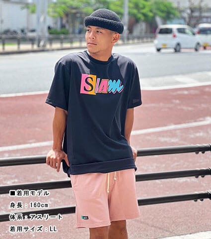 SLAM South Beach Tee　黒