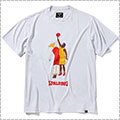 SPALDING Try Together Toss Up Smooth Dry Tee　アイスグレー