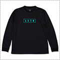 AKTR Grunge AKTR Logo Sports L/S　黒