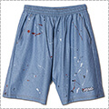 AKTR x FILA Mock Denim Shorts　フェード