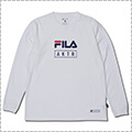 AKTR x FILA Logo Sports L/S　白