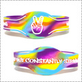 Deuce 2.0 Wristband "Transparent Tie Dye"