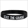 Deuce Motivational Wristband "Stay The Course, Outwork Everyone"
