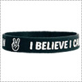 Deuce Motivational Wristband "I Believe I Can Win"