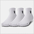 UNDER ARMOUR UA Low Socks (3P)　白