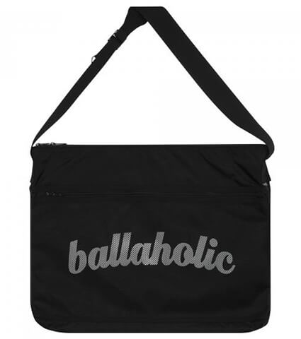ballaholic Logo Ripstop Shoulder Bag　黒