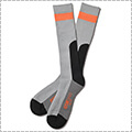 AKTR Future Socks　グレー/オレンジ