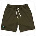 Arch Flag Logo Sweat Shorts　カーキ